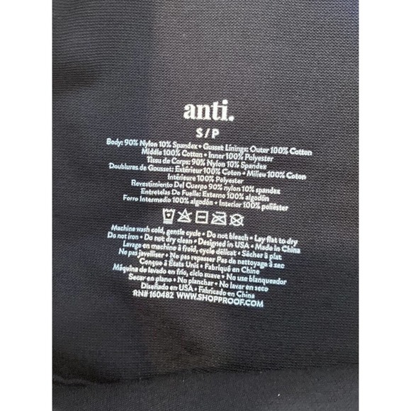 NEW Anti X Everyday Solutions Seamless Leggings Size Small Women’s Black - Picture 3 of 8